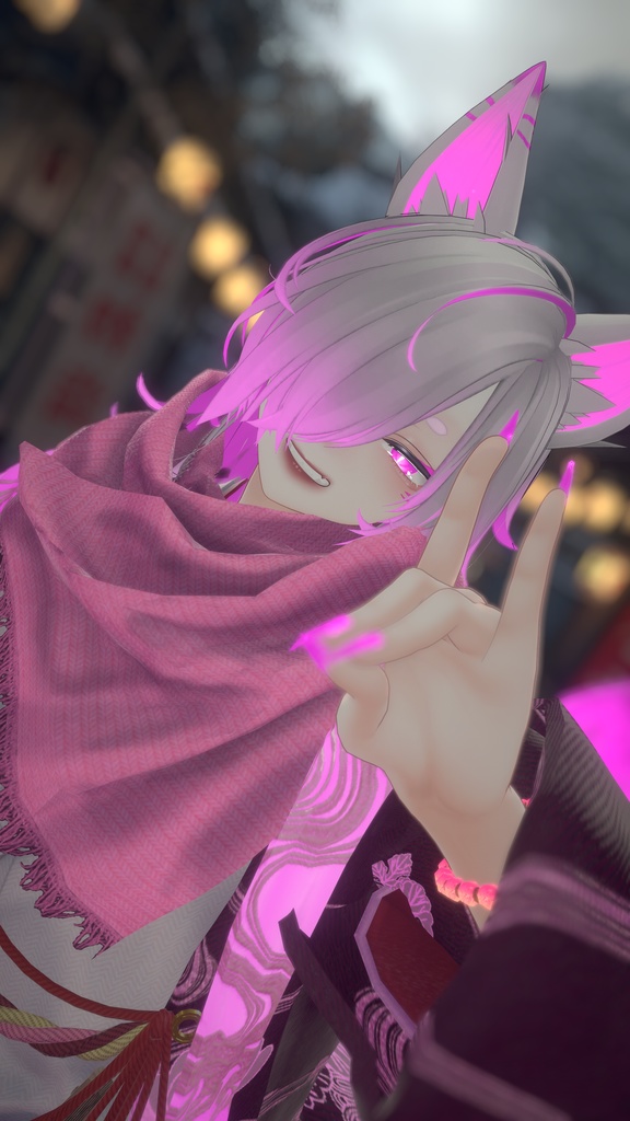 【4アバター対応】和風呪術っぽいハンドジェスチャー5種セット #電子の踊り場