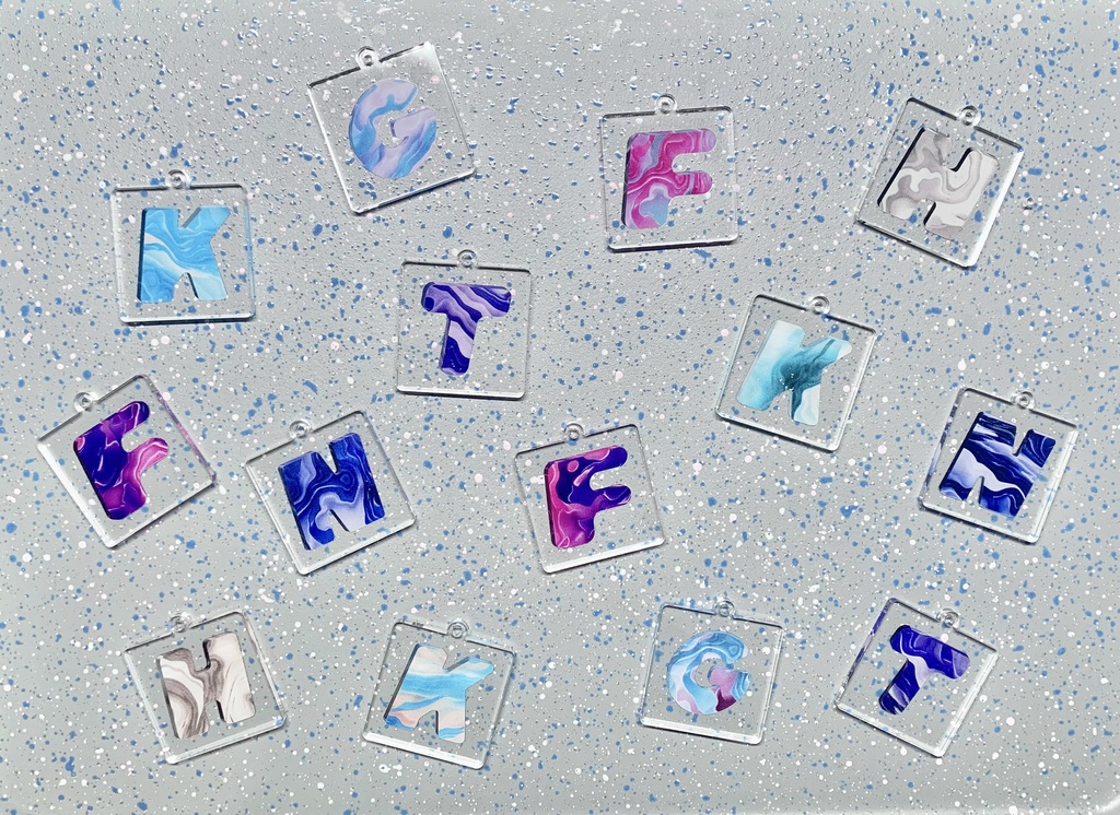 【非公式】イニシャルアクキー【にじそうさく06】