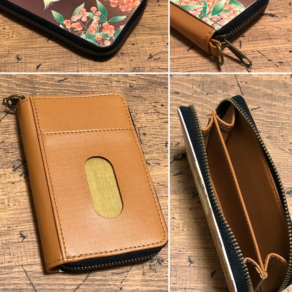 オカメインコ コインパスケース<秋南天>