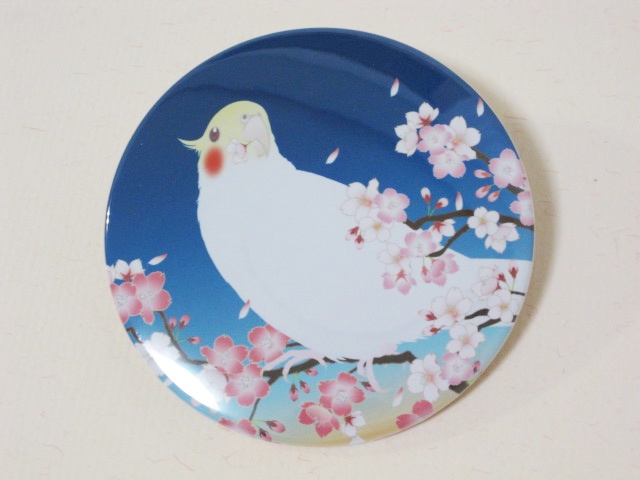 オカメインコ 缶ミラー