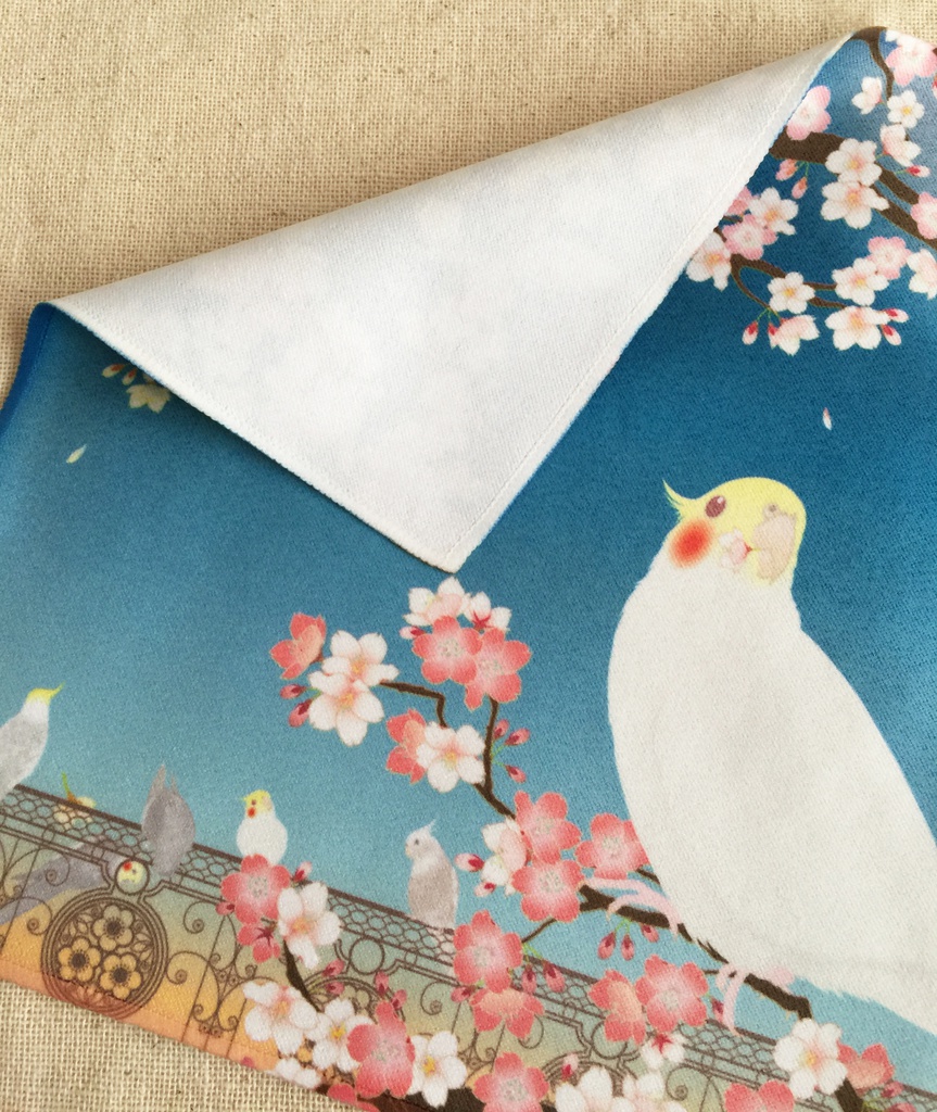 オカメインコ ハンカチタオル