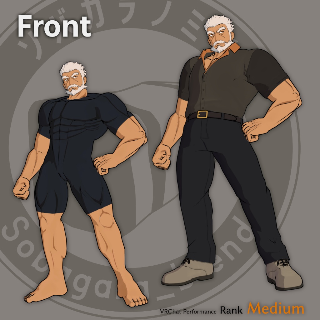 「ラルージー」VRChat想定オリジナル3Dモデル