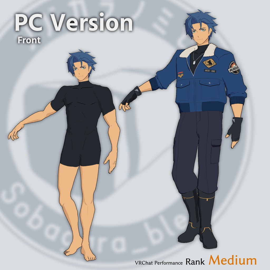 「スティアム」VRChat想定オリジナル3Dモデル