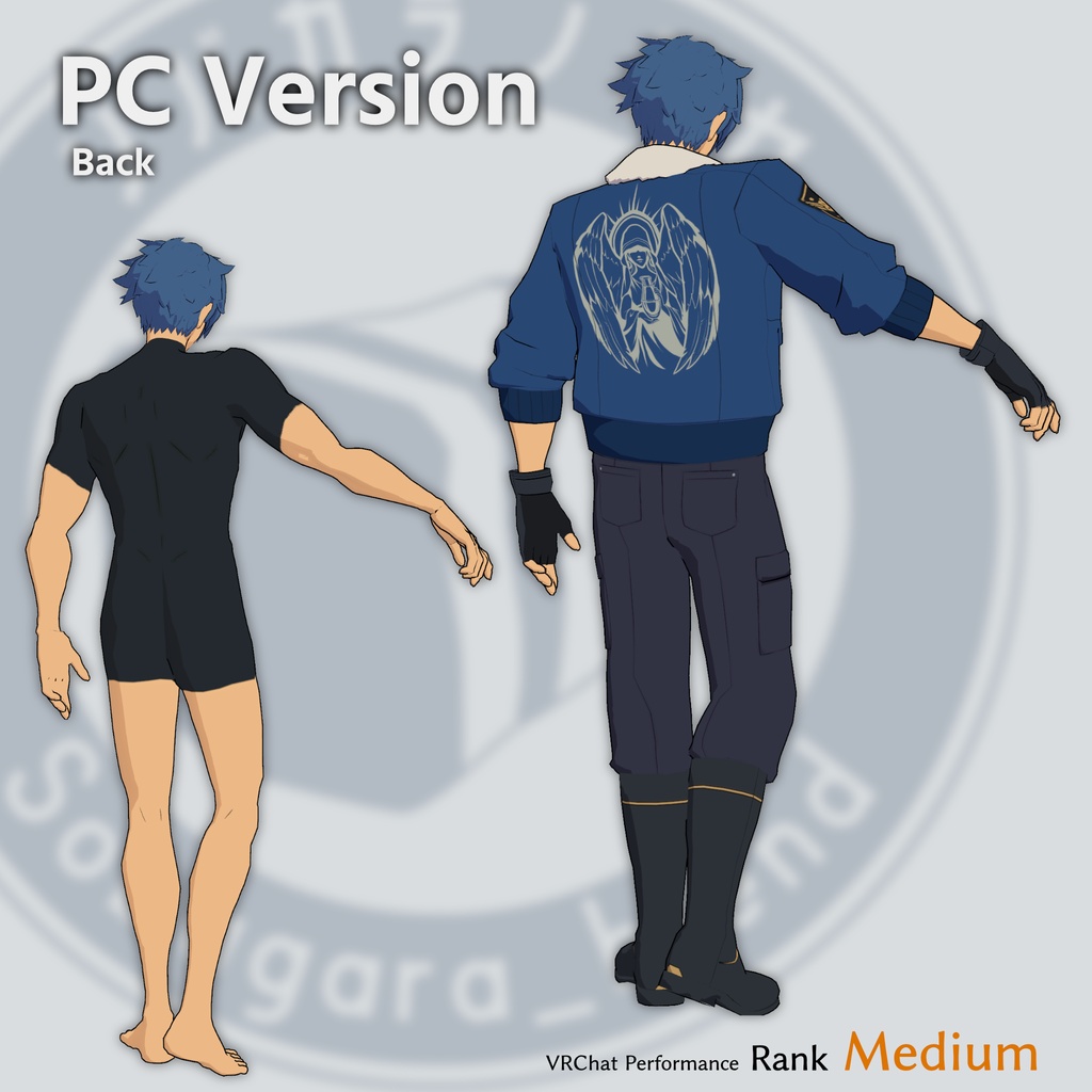 「スティアム」VRChat想定オリジナル3Dモデル
