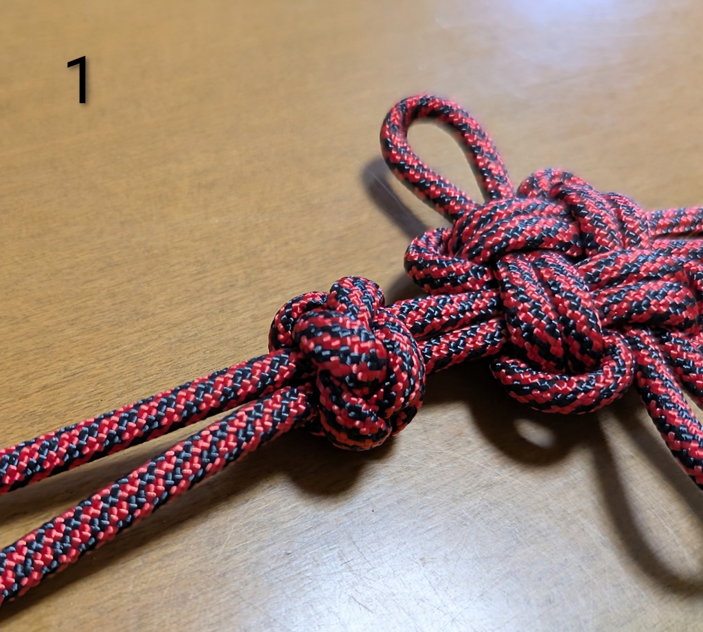 パラコード ストラップ(チャーム無し)