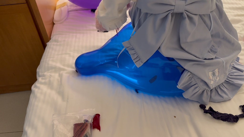 魔法少女の風船チャレンジ♪ ~えびちゃんのPOPタイム with 猫爪グローブ~