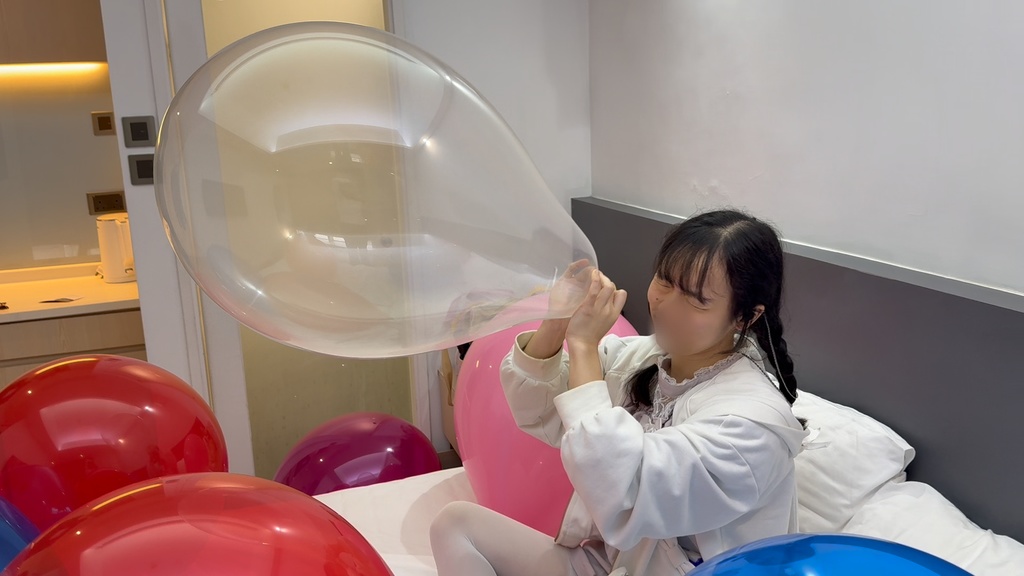 【B2P?】限界までがんばる!クリスタル風船チャレンジ