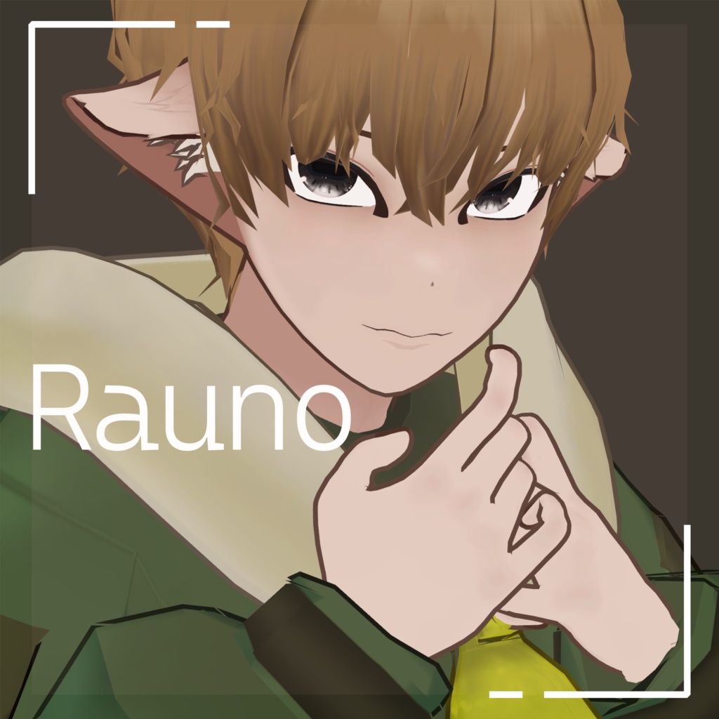 オリジナル3Dモデル ラウノ Rauno