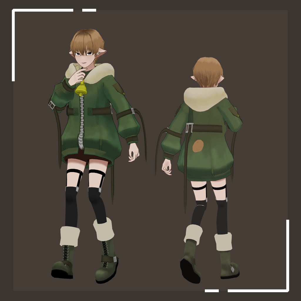 オリジナル3Dモデル ラウノ Rauno