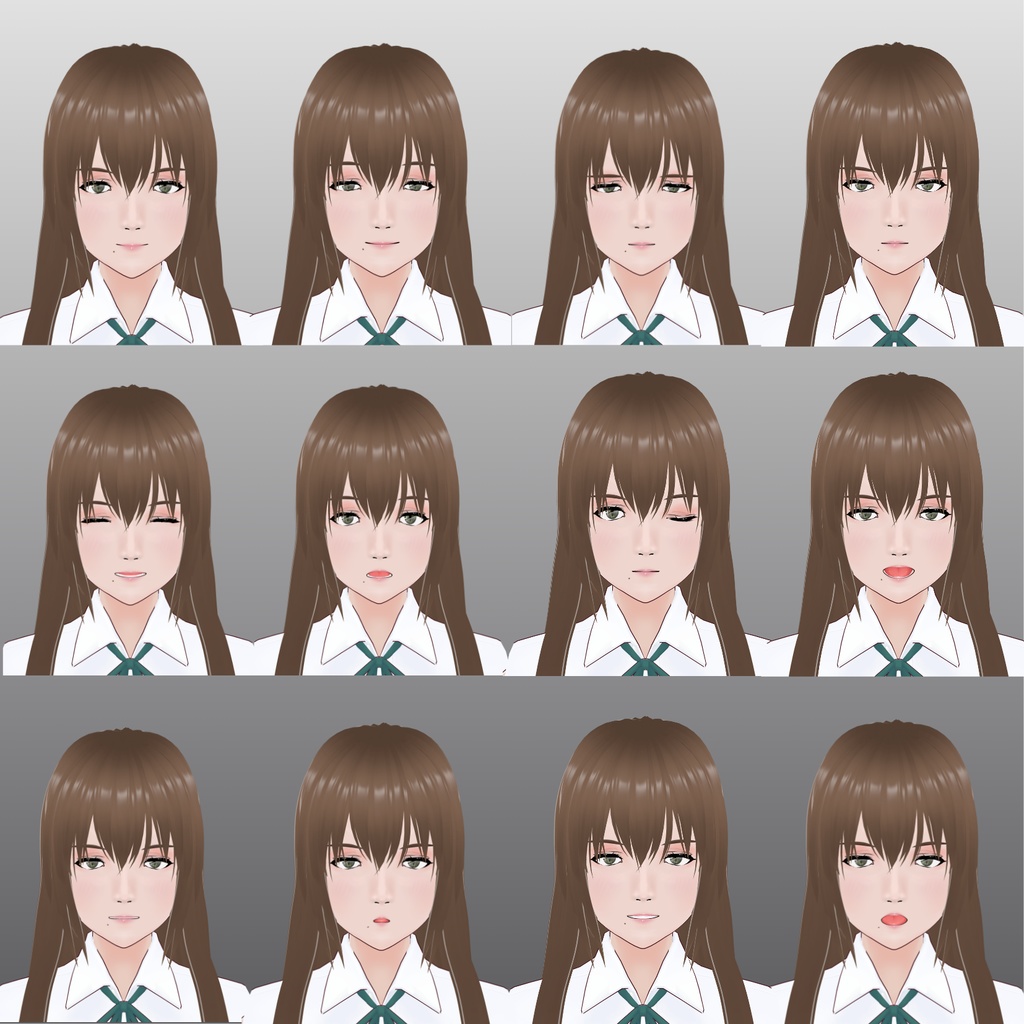 【3D Avatar】Business03【VRM,VRoid】