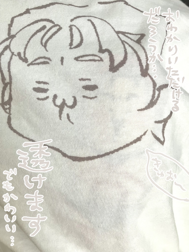 むちのふゃ〜おむにゃむにゃロンT