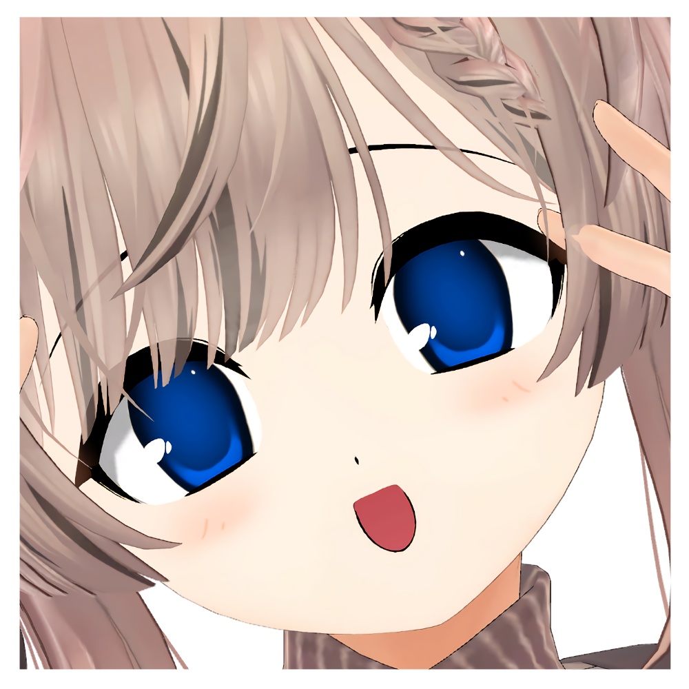 【マヌカ対応】平成っぽいテクスチャ&ブレンドシェイプ