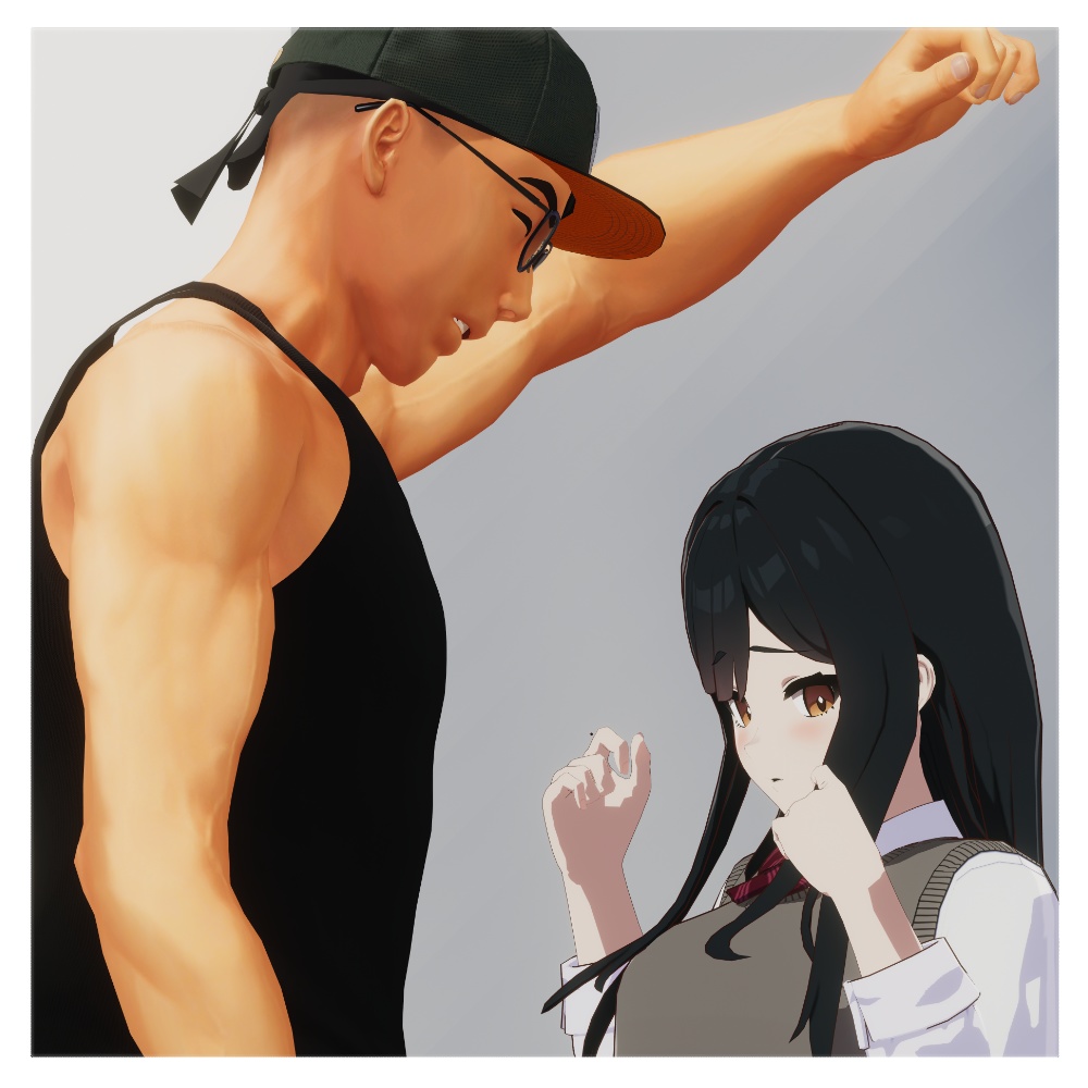 無料【ポーズ カップル集】