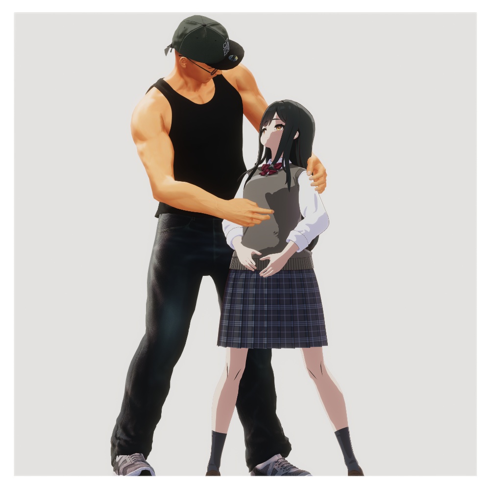 無料【ポーズ カップル集】