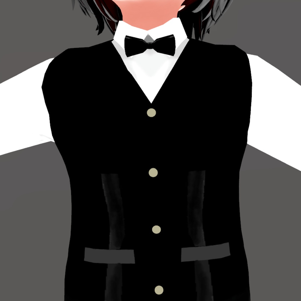 【ハオラン想定】ウェイター衣装セット【スーツ】