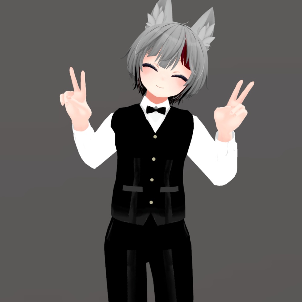 【ハオラン想定】ウェイター衣装セット【スーツ】