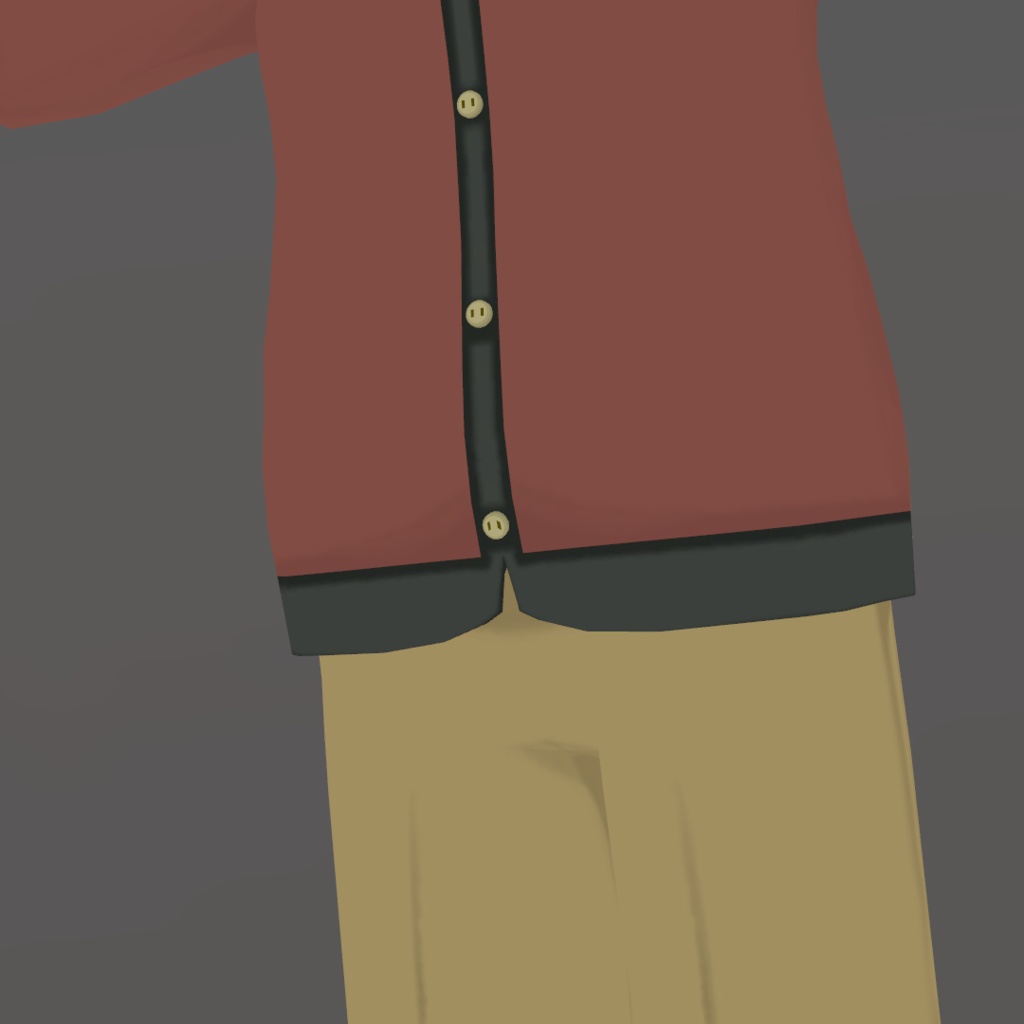 【ハオラン想定】秋冬おでかけコーデセット衣装【キャップ付き】