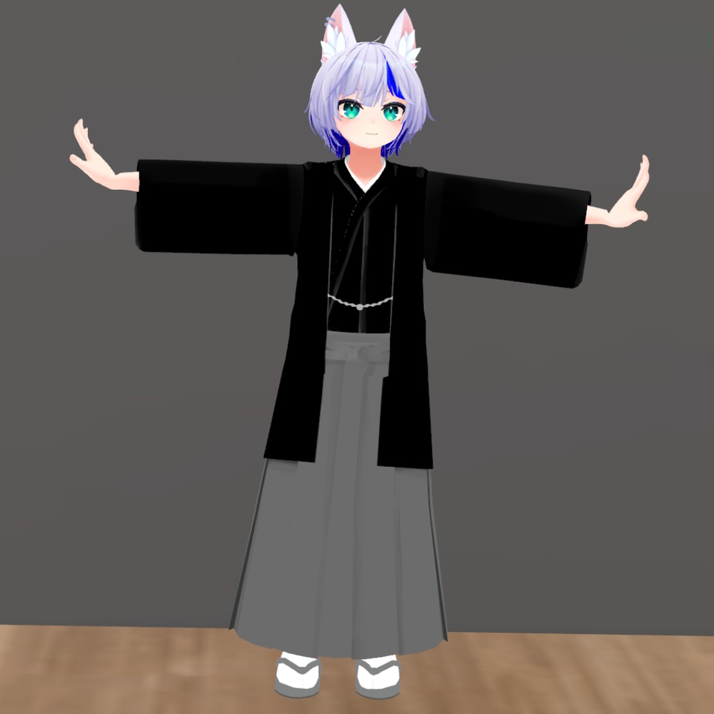 【ハオラン想定】羽織袴衣装セット【足袋】