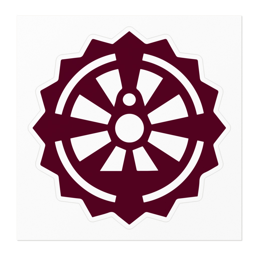 太陽電気鉄道 社章ステッカー