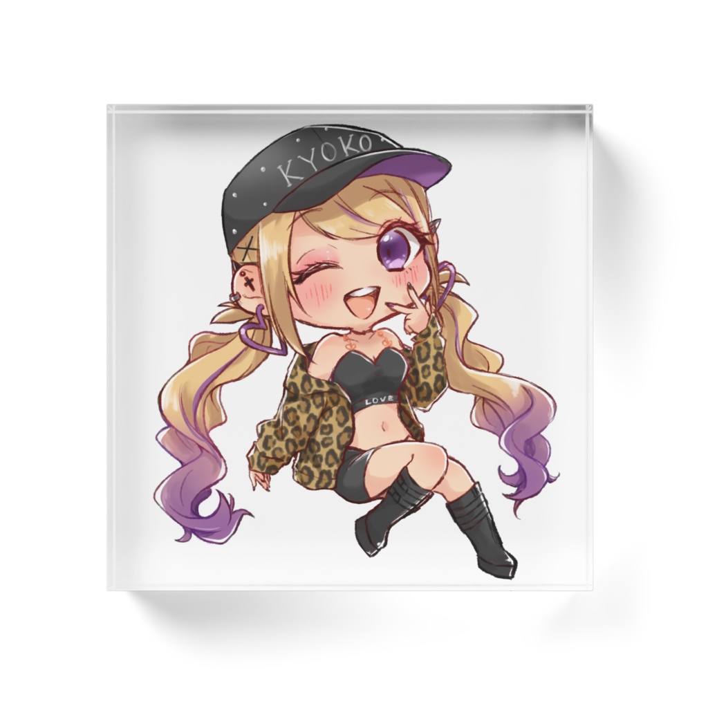 月影キョーコ 新衣装アクリルブロック