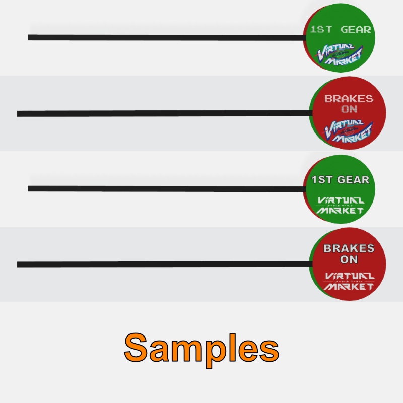 【無料・VRChat想定】ピット用ロリポップ