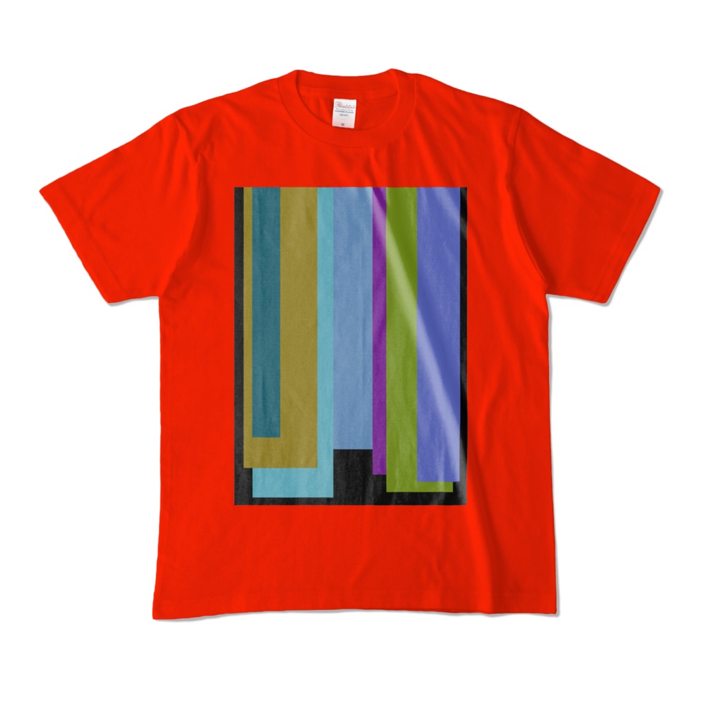 カラーTシャツ - M - レッド～ネクタイの重複