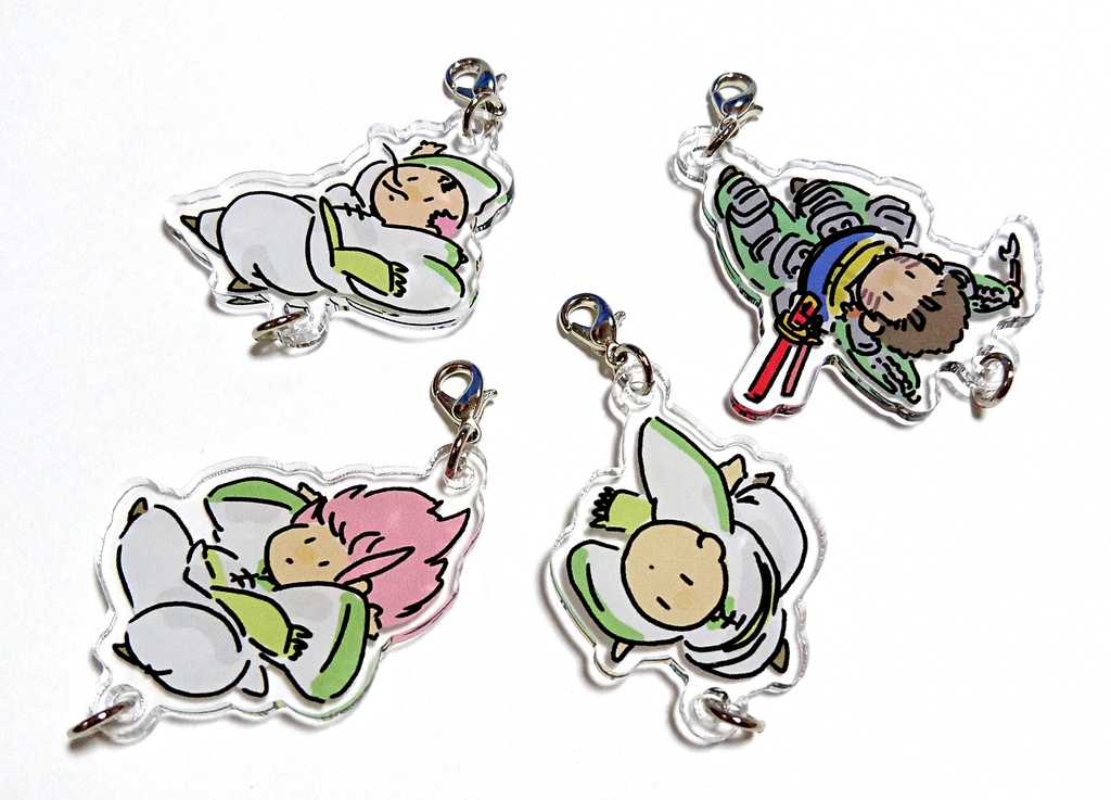 【つながるチャーム】ぽろぽろ ごうがくれん