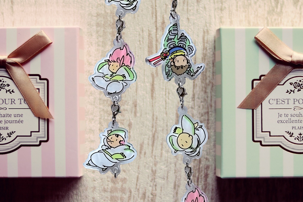 【つながるチャーム】ぽろぽろ ごうがくれん