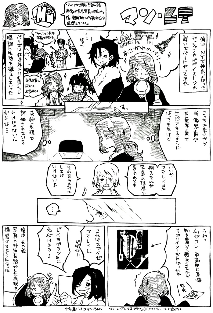 With Love to All 20th Century Artists - Art Photography