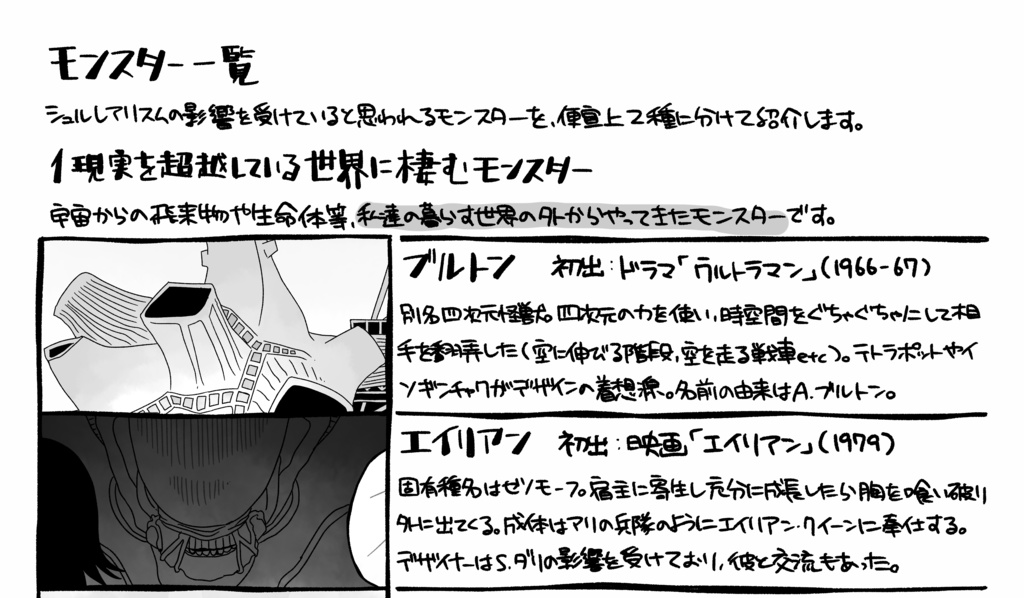 With Love To All 20th Century Artists - Surrealism and Horror Films