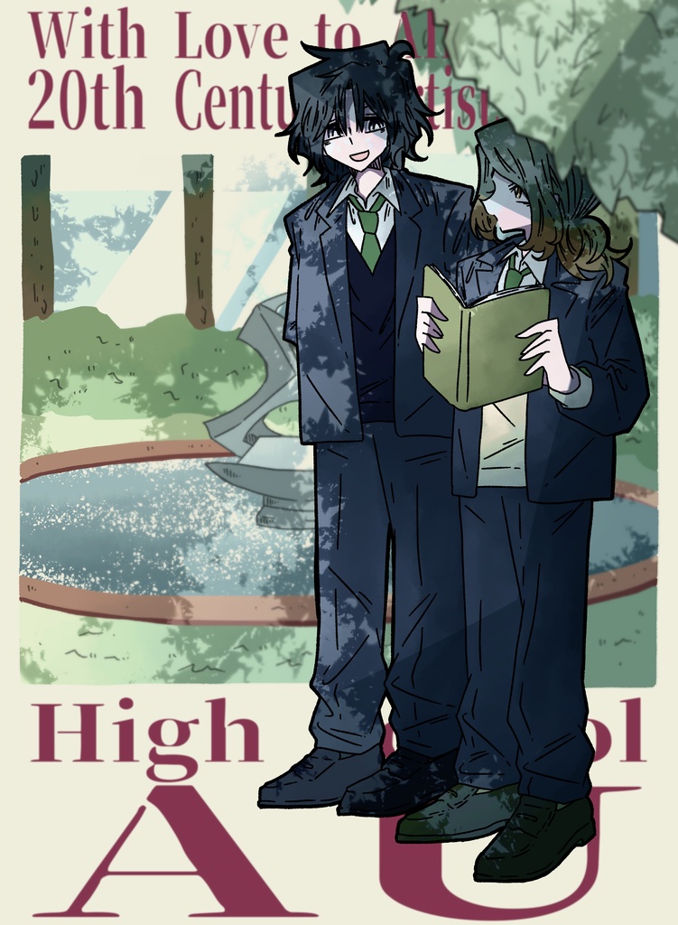 With Love To All 20th Century Artists - High School AU