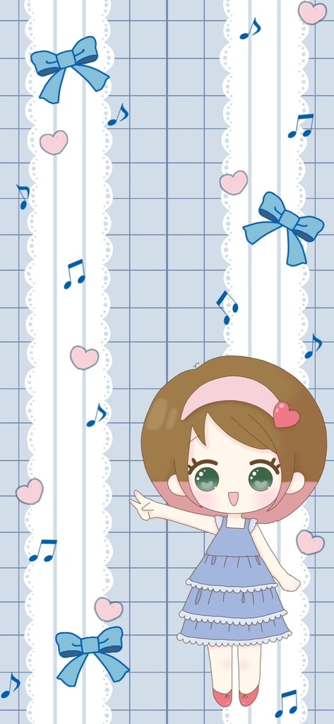 壁紙 〜きゅんりあ♡夏服ver.〜