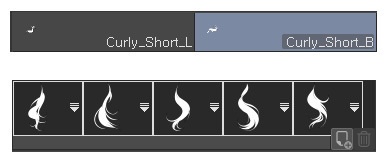 【短】くるくるウェーブ髪の毛ブラシ