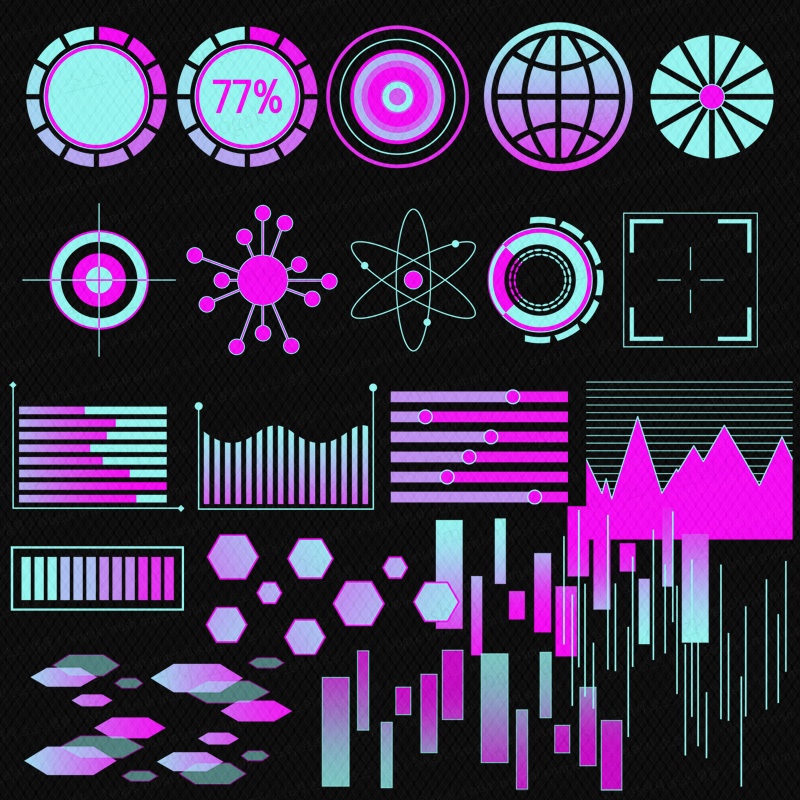 【40種セット】サイバーパンクブラシ+PNG