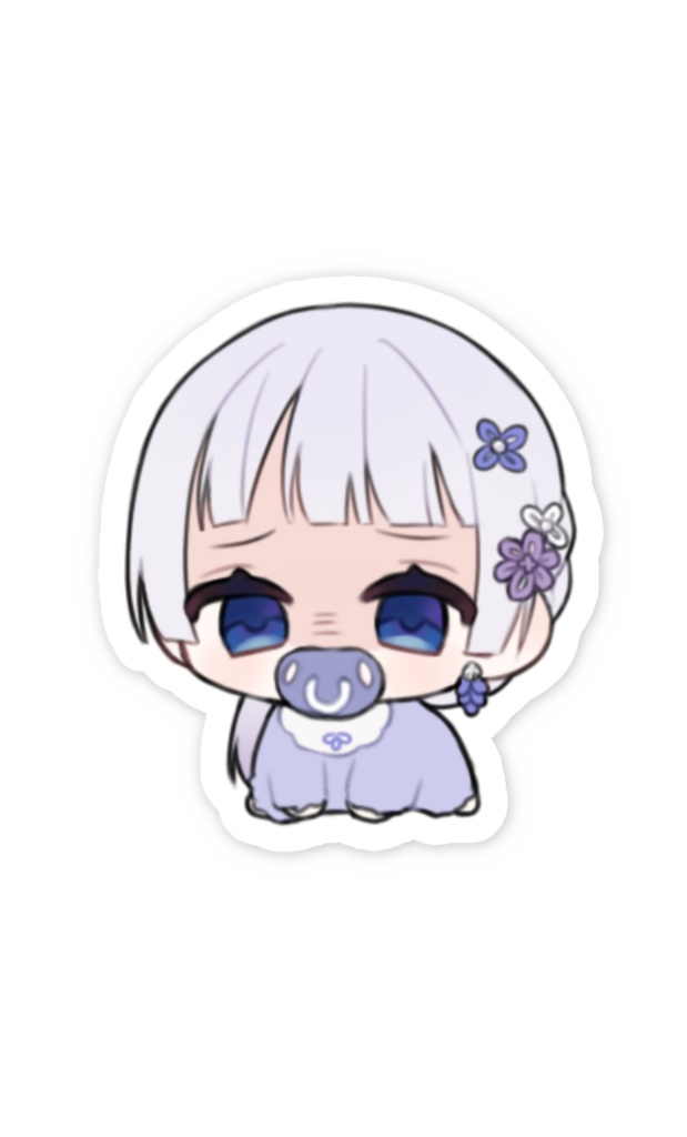 スマホステッカー【ばぶ2パターン】