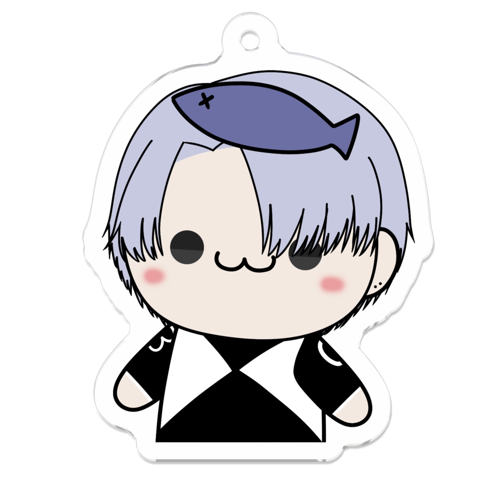ちびさンま さかな付き アクキー