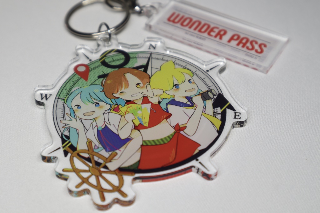 MINO-U1stMiniAlbum「WONDER PASS」アクリルキーホルダー