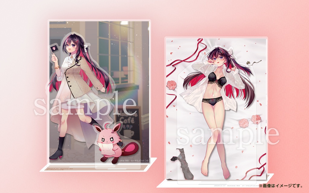 【ホロクル9th 事後通販】AZKi両面アクリルジオラマスタンド（15cm／非公式）