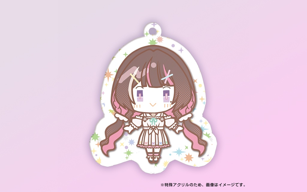 【こみトレ46新作】ホロライブ 特殊アクリルキーホルダー 【非公式】