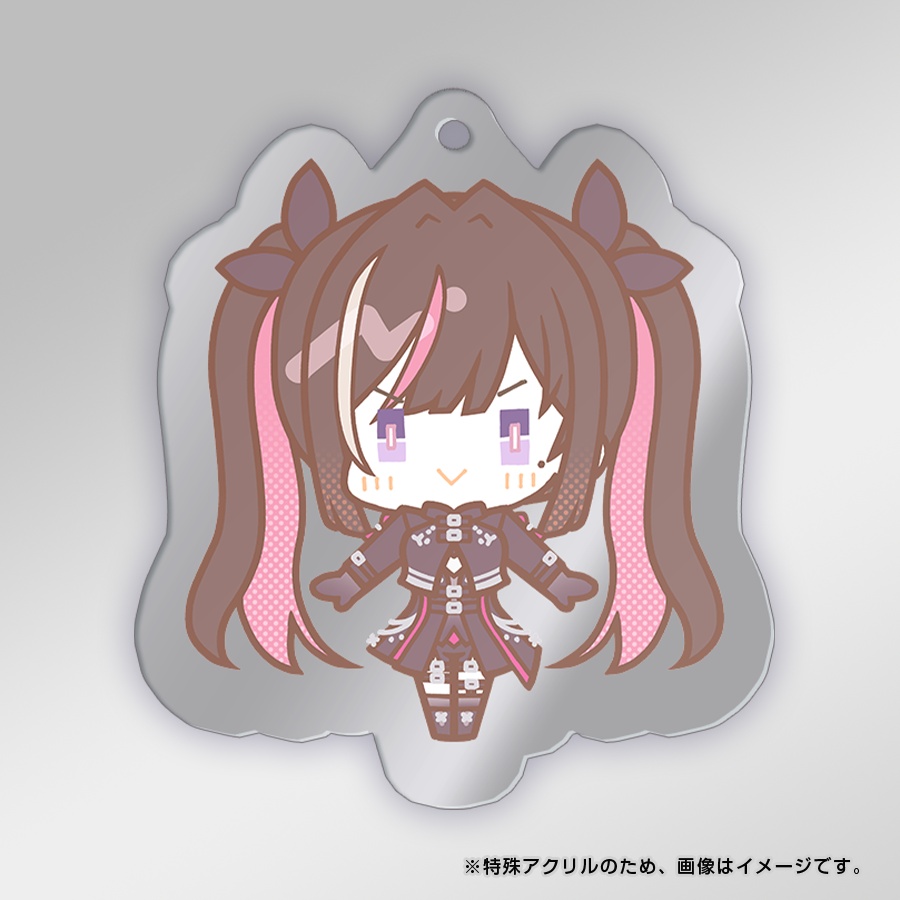 【ホロクル12th新作】ホロライブ AZKi 小悪魔衣装・ジャケット衣装、雪花ラミィ、博衣こより 特殊アクリルキーホルダー 【非公式】