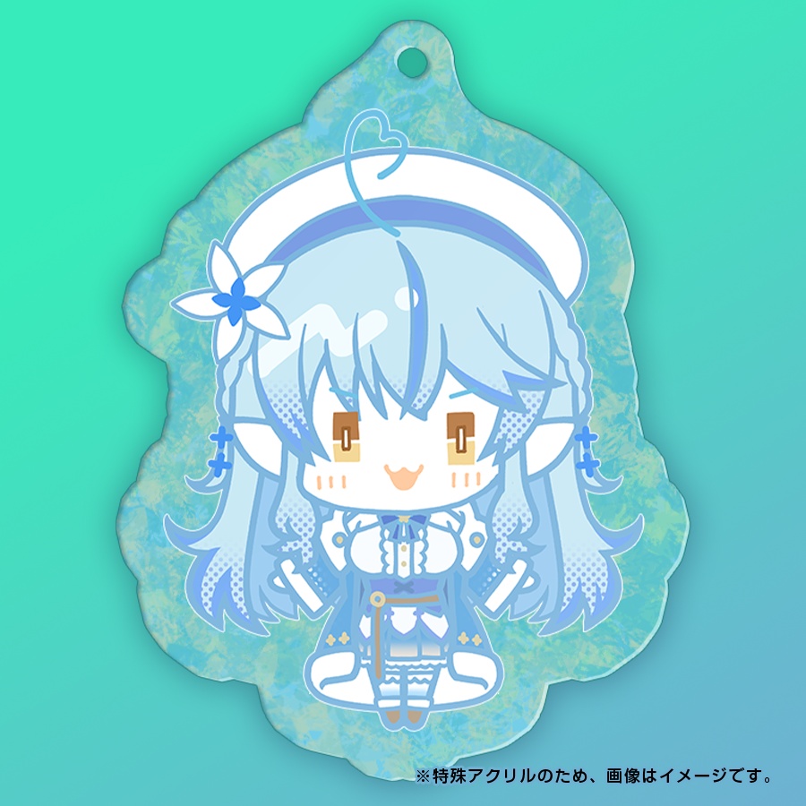 【ホロクル12th新作】ホロライブ AZKi 小悪魔衣装・ジャケット衣装、雪花ラミィ、博衣こより 特殊アクリルキーホルダー 【非公式】