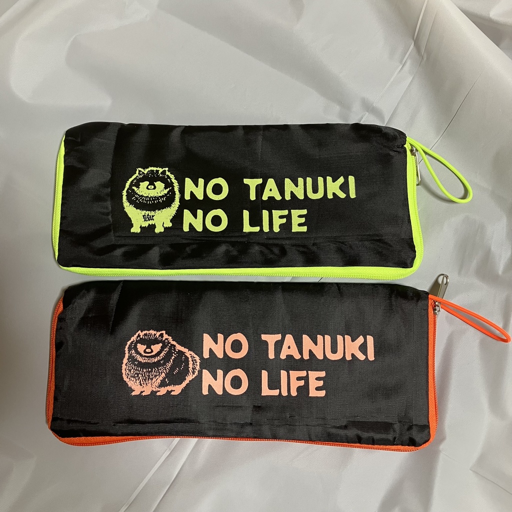 NO TANUKI NO LIFE マイクロファイバー折りたたみ傘カバー