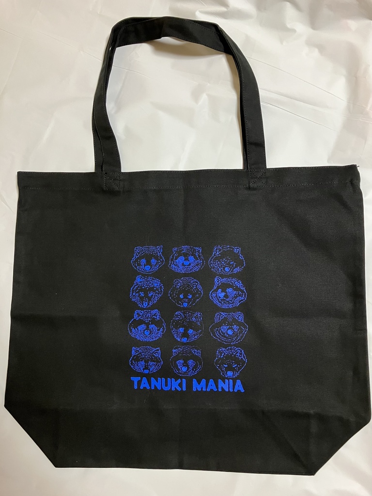タヌキマニア トートバッグ Lサイズ
