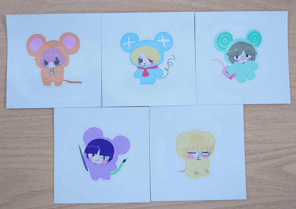 【非公式Ranfren】ゆめかわRatman-ステッカー