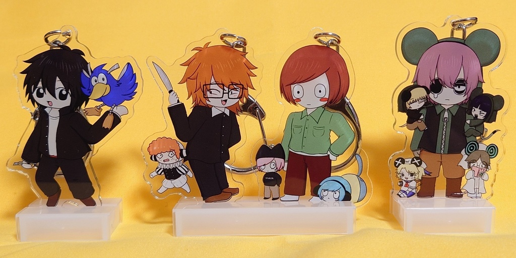 【非公式Ranfren】アクリルキーホルダー【全4種】