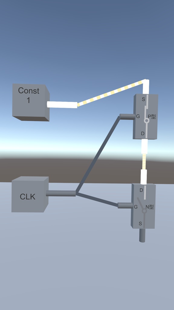 論理回路ギミック【VRChat】【ワールドギミック】