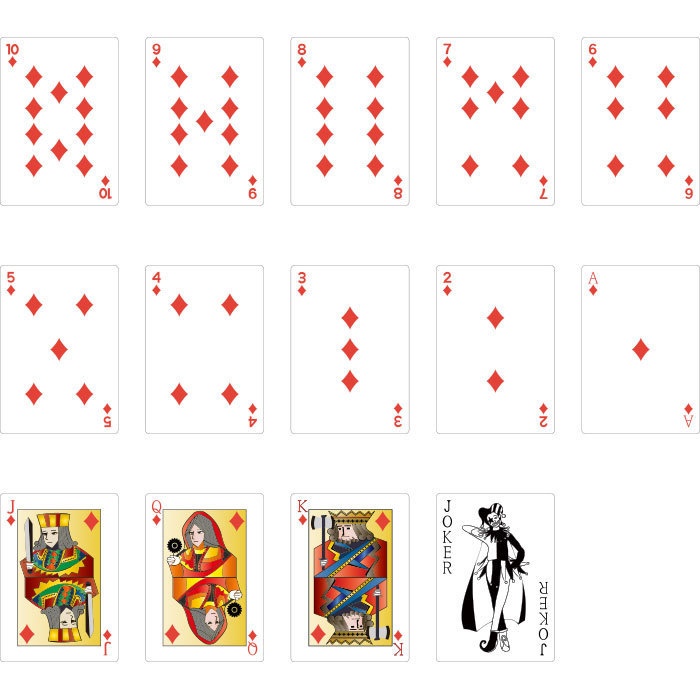 トランプのベクターイラストor高解像度PNG