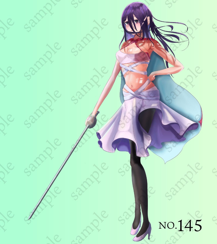 戦う女の子の立ち絵パック - TRPG立ち絵集13人収録