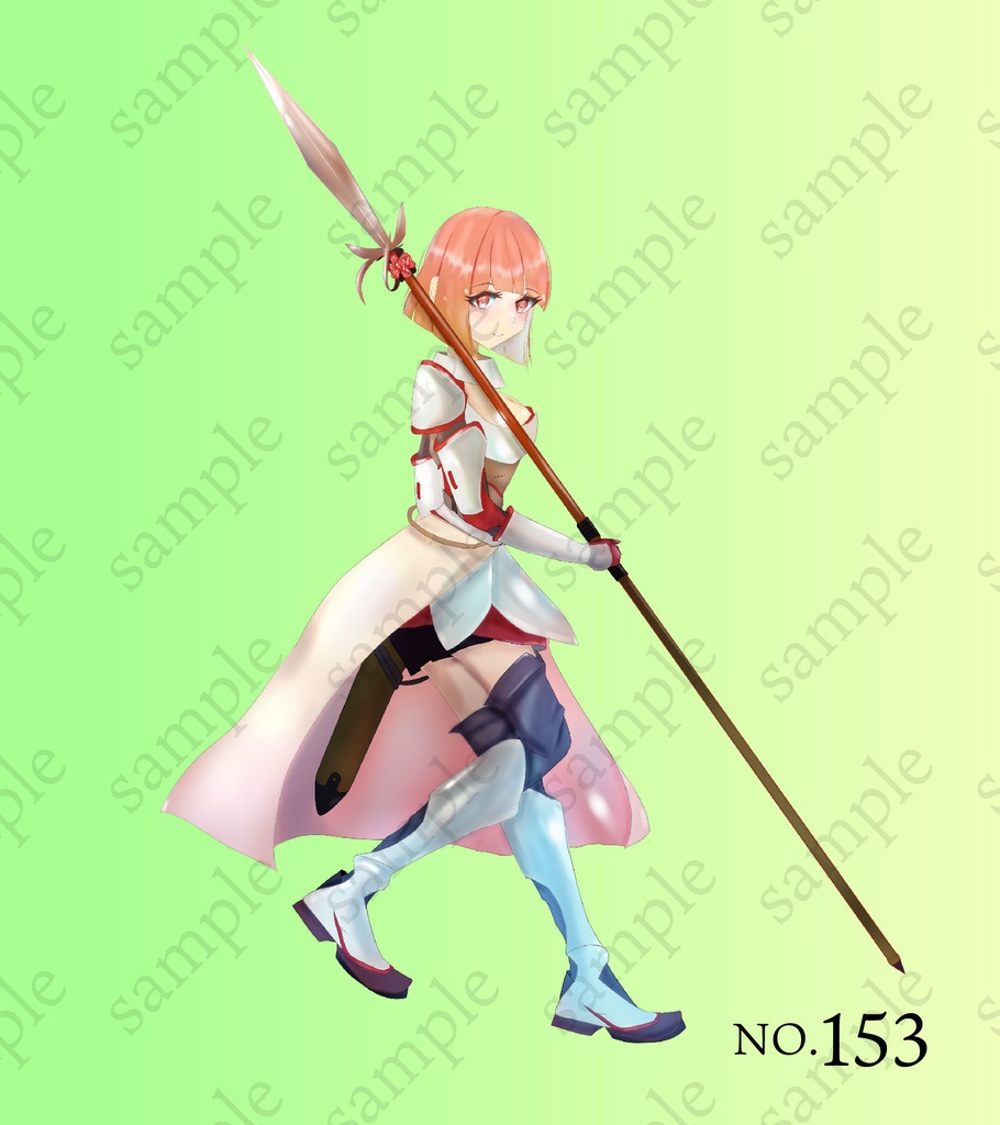 戦う女の子の立ち絵パック - TRPG立ち絵集13人収録