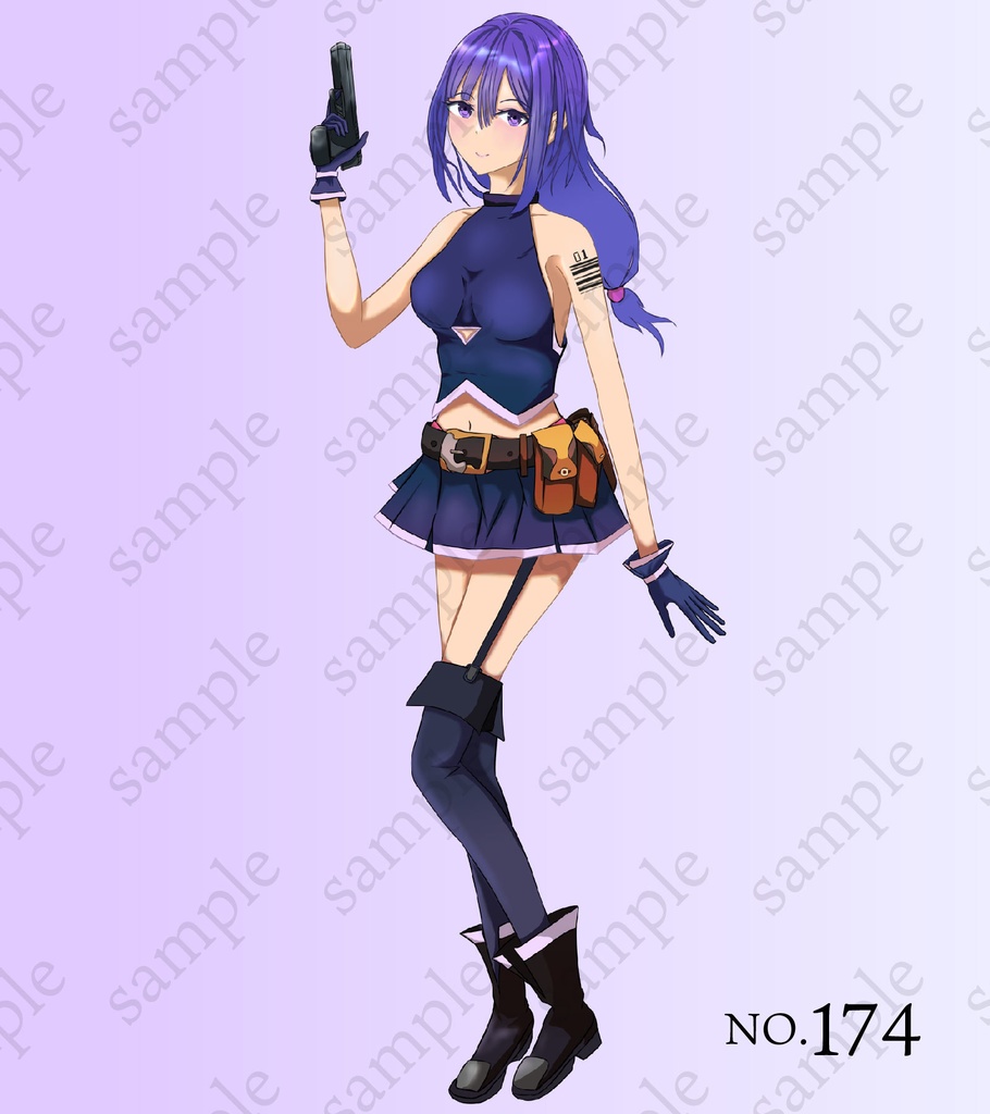 戦う女の子の立ち絵パック - TRPG立ち絵集13人収録